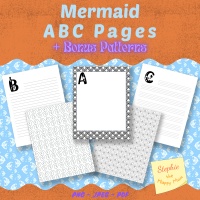 Mermaid ABC Pages