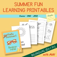 Hello Summer - Fun Learning Printables pack