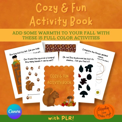 Cozy & Fun Activity Book