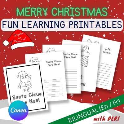 Merry Christmas - Fun Learning Printables