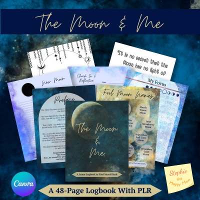 The Moon and Me - A Lunar Logbook PLR Package