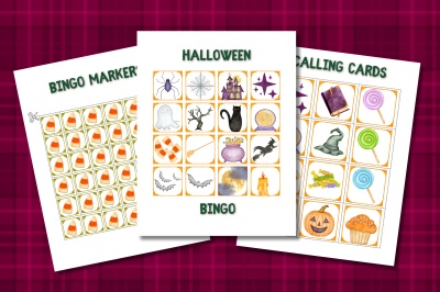 Halloween Bingo - PLR Template Pack