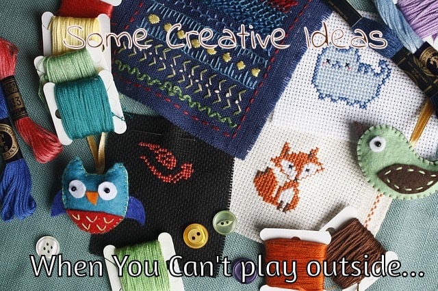 Too Hot To Play Outside? Here are Some Creative Ideas!