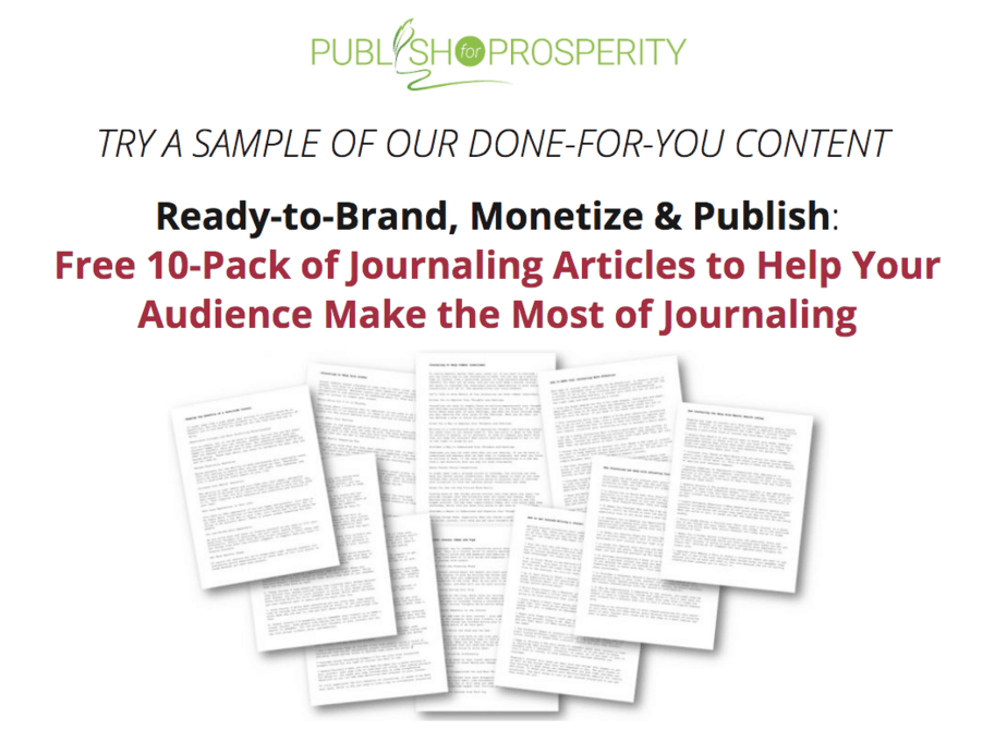 Free Journaling articles