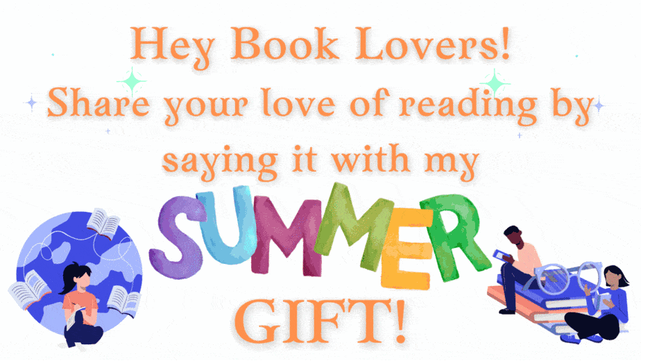Sharing is caring! Grab my summer gift consisting of summer reading postcard and bookmark templates